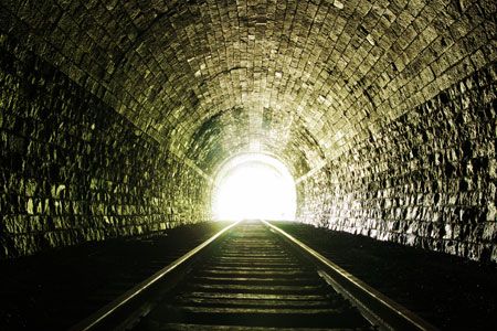 The light at the end of the tunnel