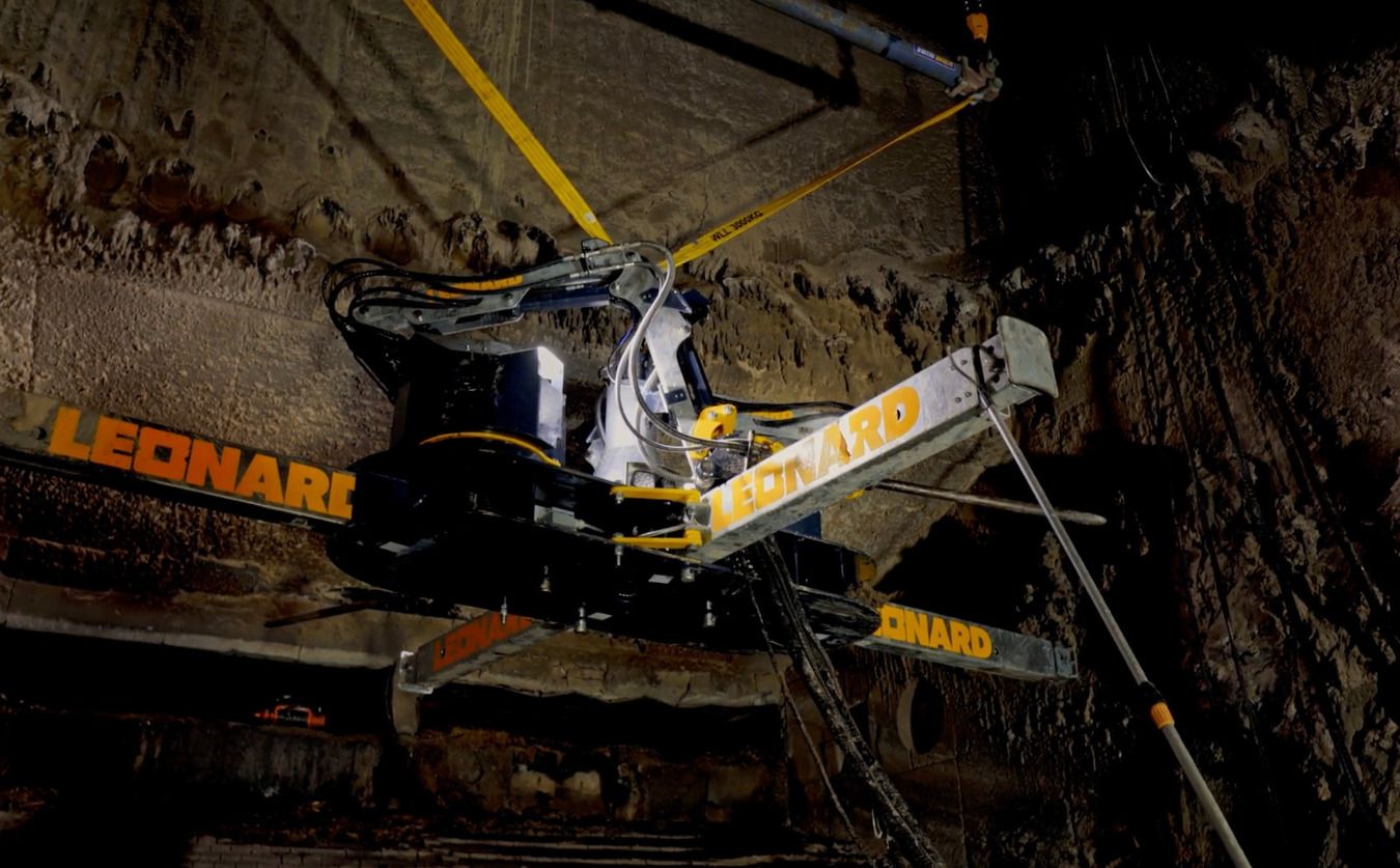 Leonard launches new robotic demolition arm to protect people in hazardous environments