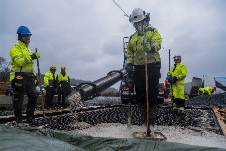 Cemvision and JM complete successful pilot casting in Sweden